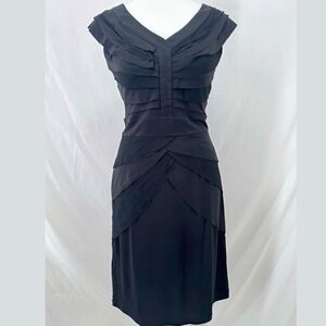 Fairy Grunge Goth Bodycon Dress Size 4 Whimsigoth Dark Romantic Formal Party Y2K